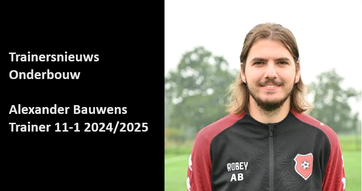 Alexander Bauwens nieuwe trainer 11&hellip;